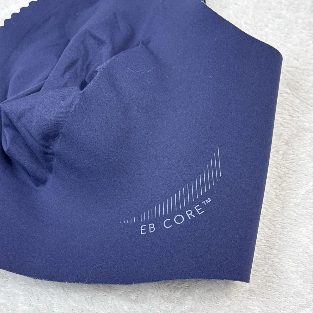 Evelyn & Bobbie Evelyn Bra 2XL Midnight Blue Seamless Wirefree Ultra-Lift Comfy - Picture 9 of 10